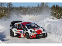 2021 WRC第2戦ラリー・フィンランドでチームトヨタのカッレ・ロバンペラ/ヨンネ・ハルットゥネン組・ヤリスWRC 69号車(写真)が総合2位となった